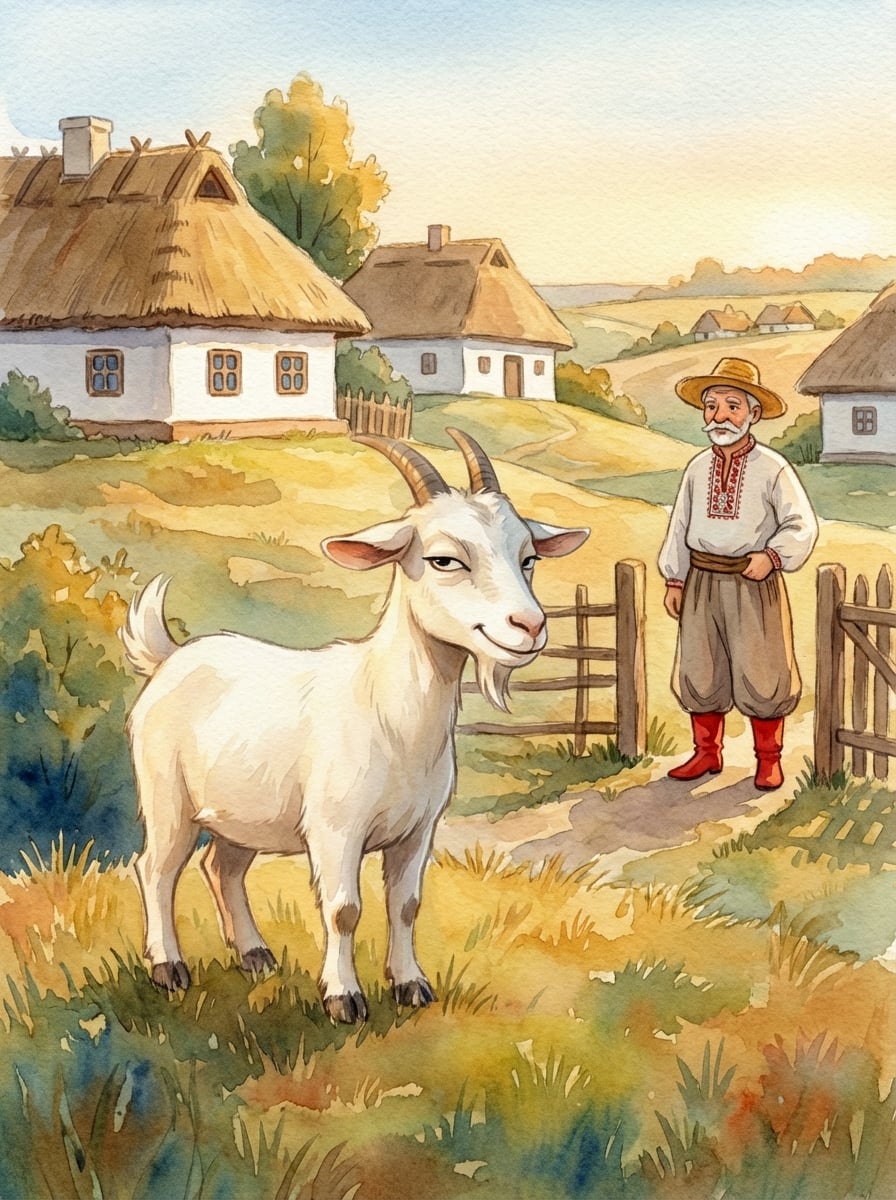 Обкладинка казки «Коза-дереза»